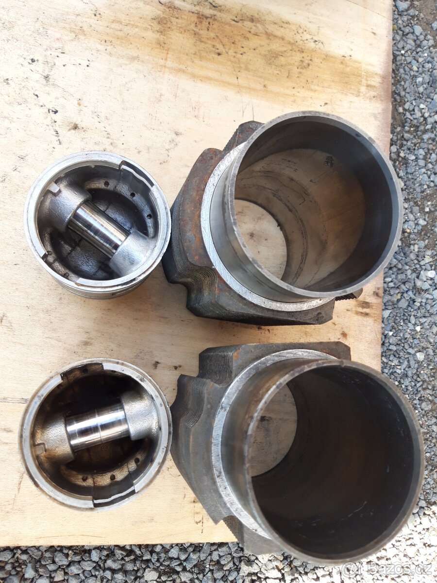 Válce, písty kompresor Orlík - 3