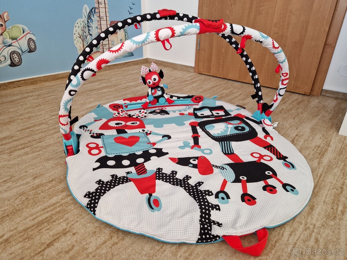 Dětská hrací deka Yookido - Země robotů - 3