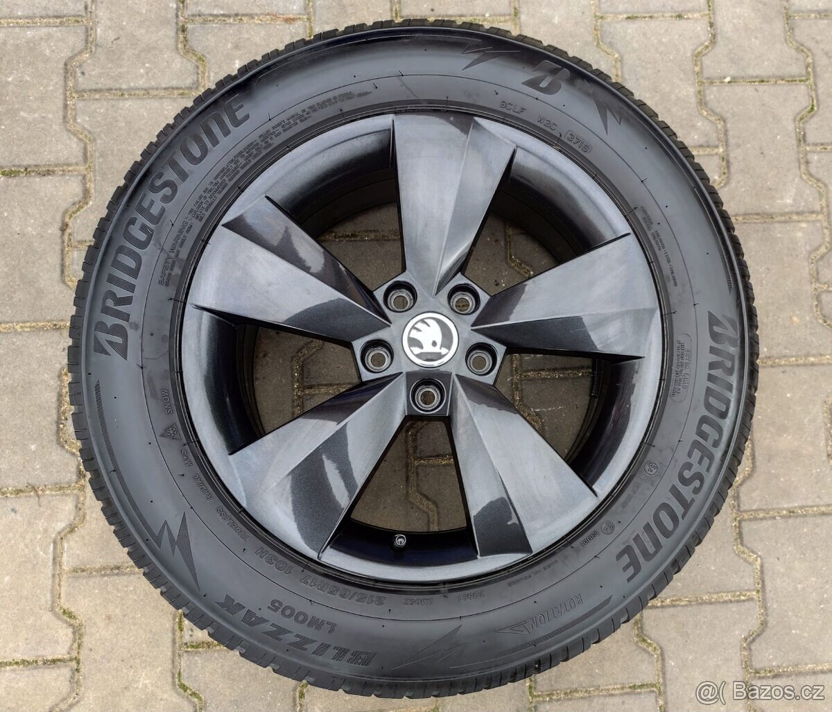 Alu kola originál Škoda Kodiaq 5x112 R17 Nanuq - 3