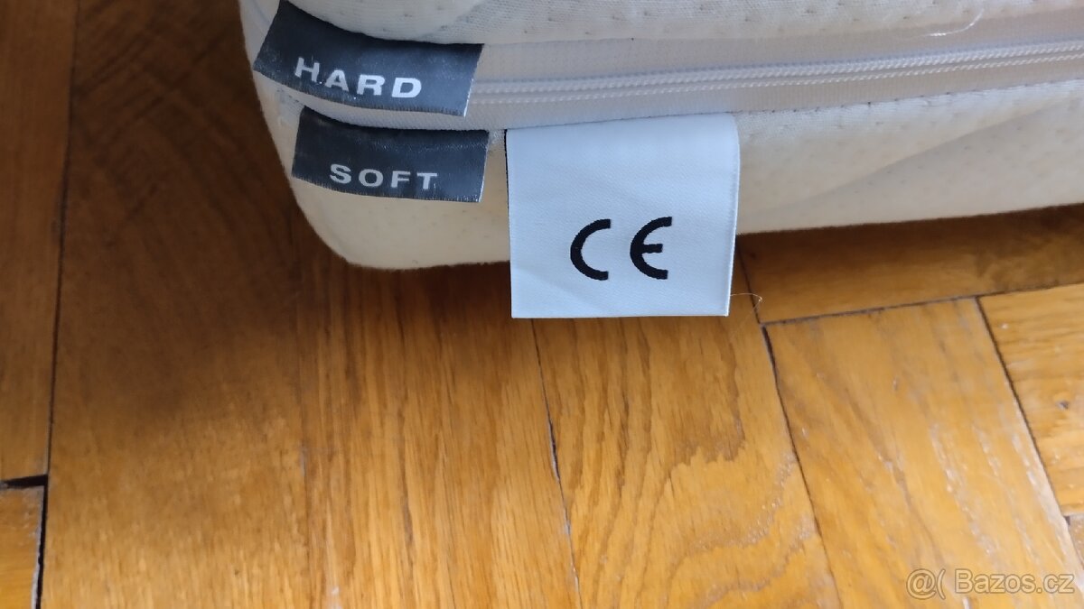 Matrace 200x90x20 cm HARD SOFT 1 rok - 3