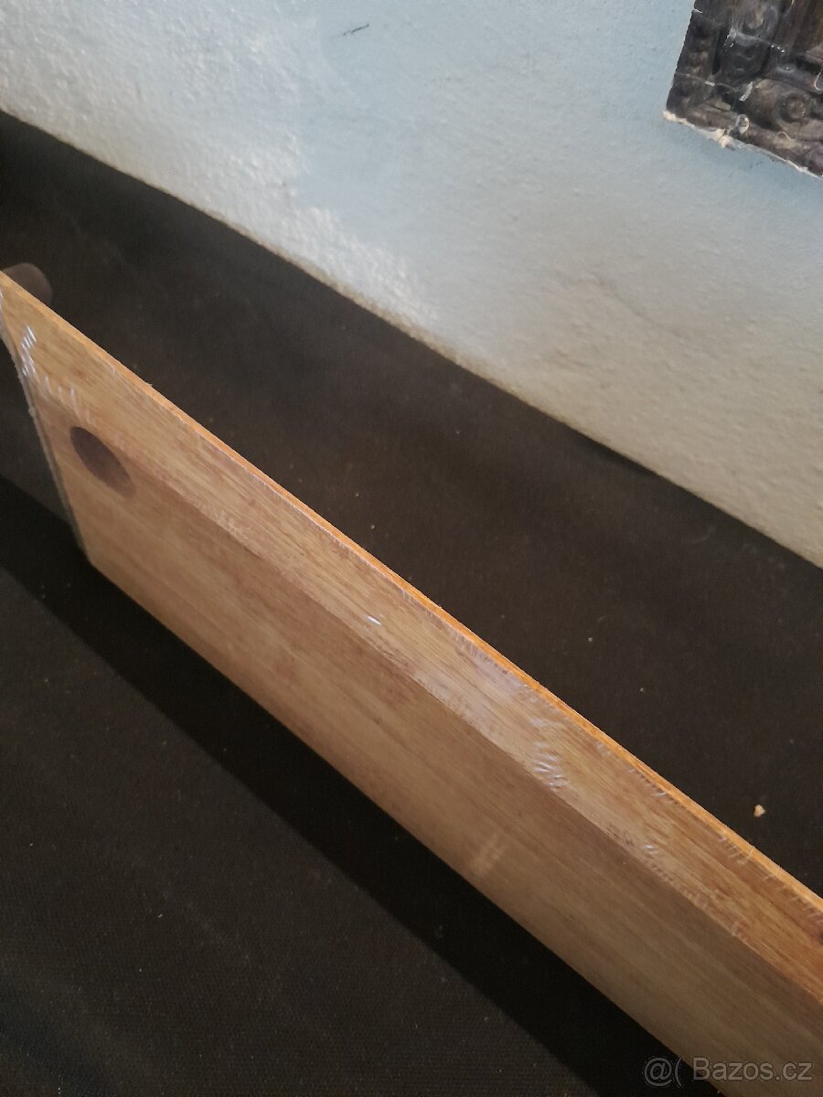 Bambusové servírovací/krájecí prkénko nové - 3