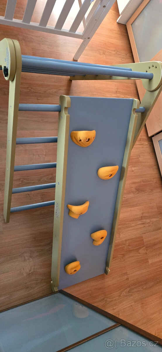 fortSCHRITT München® Lezecký dřevěný trojúhelník 3v1 (nový) - 3