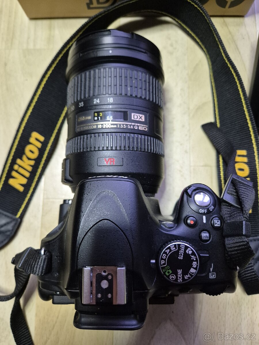 Nikon D5100-2x objektiv, baterie, blesk, batoh - 3