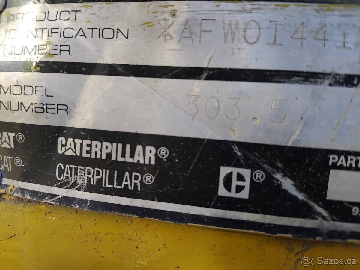 Prodám Pásový bagr Cat 303.5 - 3