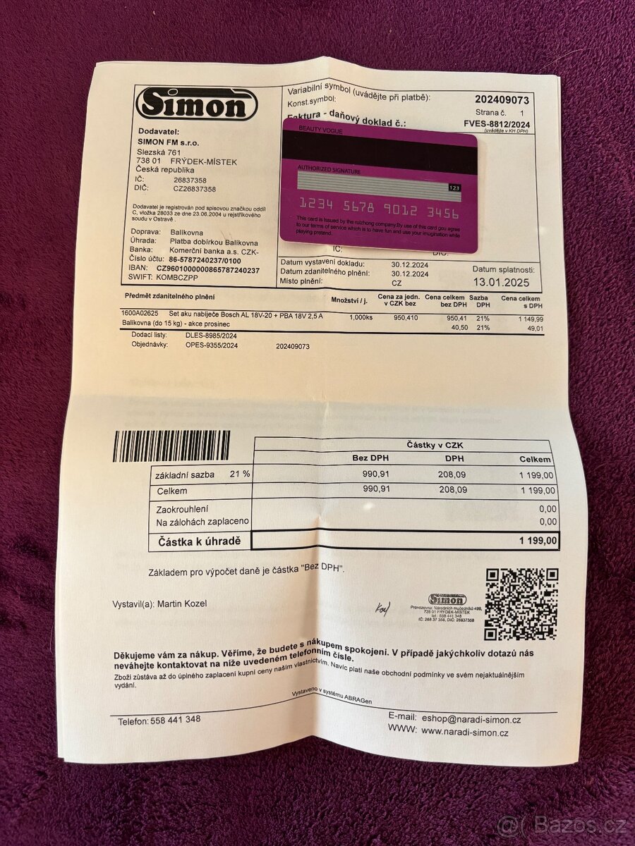 Baterie do AKU nářadí Bosh - 3