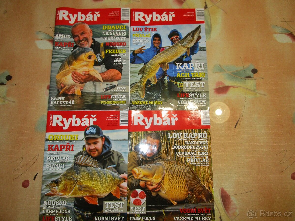 Rybářské časopisy a knihy - 3