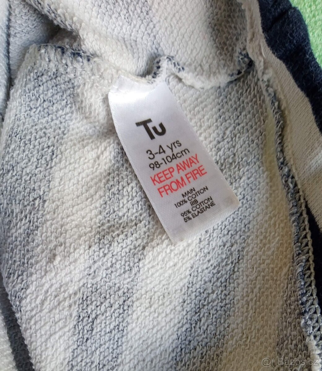 Šaty/tunika vel. 98/104 - 3