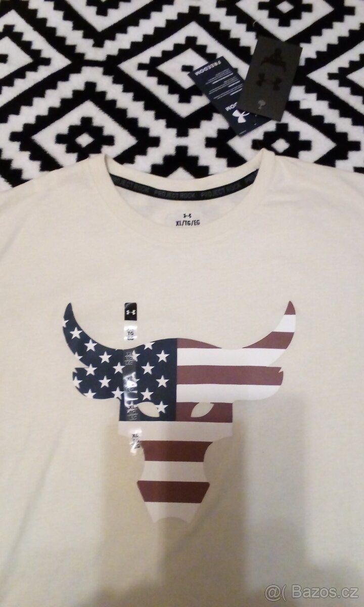 Pánské triko Project Rock Under Armour vel.XL - 3