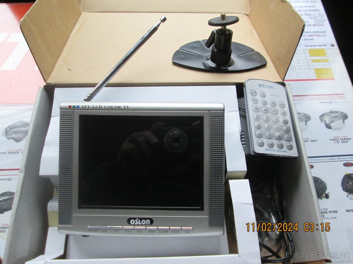 Televize mini LCD Color - 3