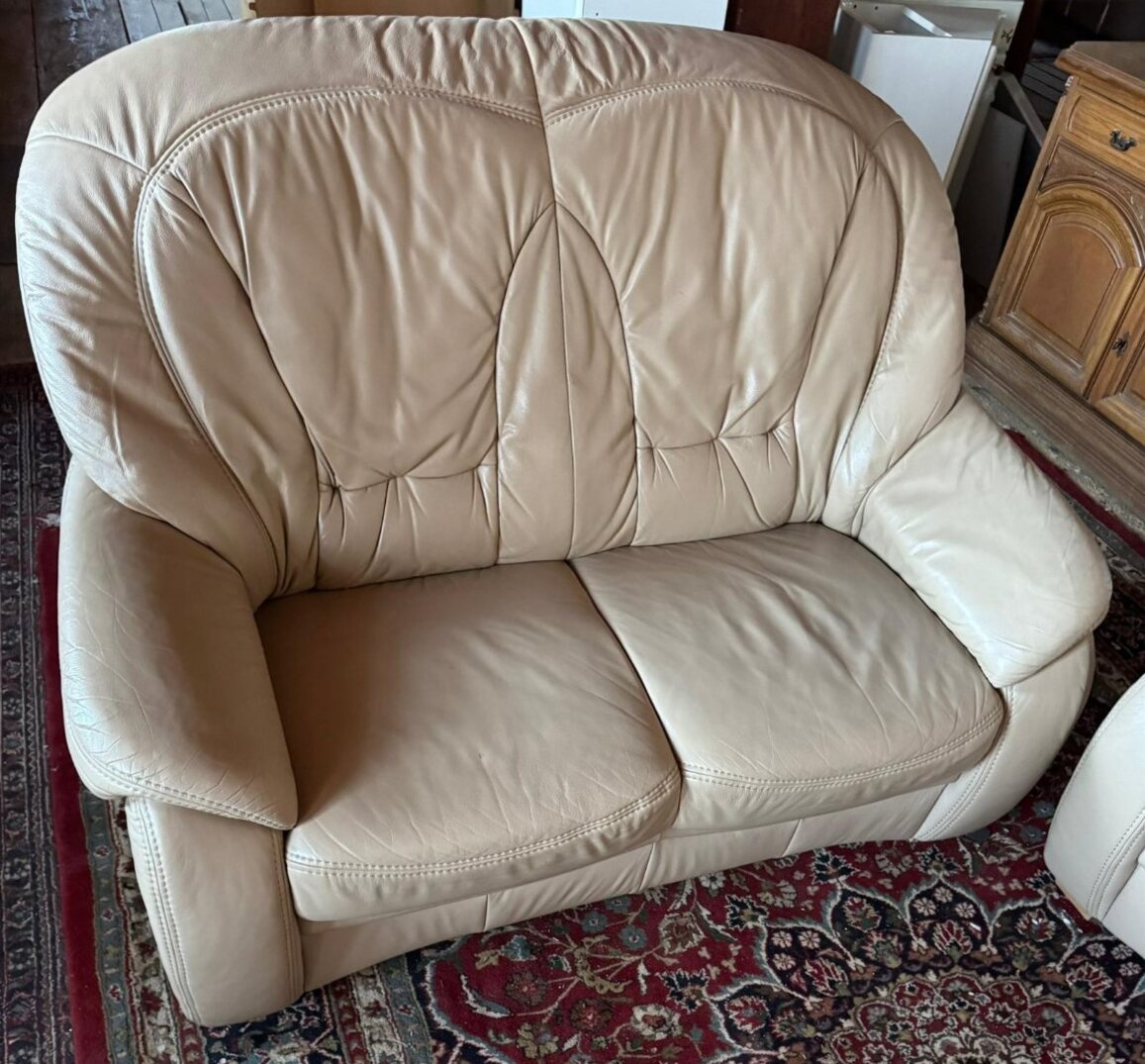 Kožená sedací souprava 2+2,5988 - 3