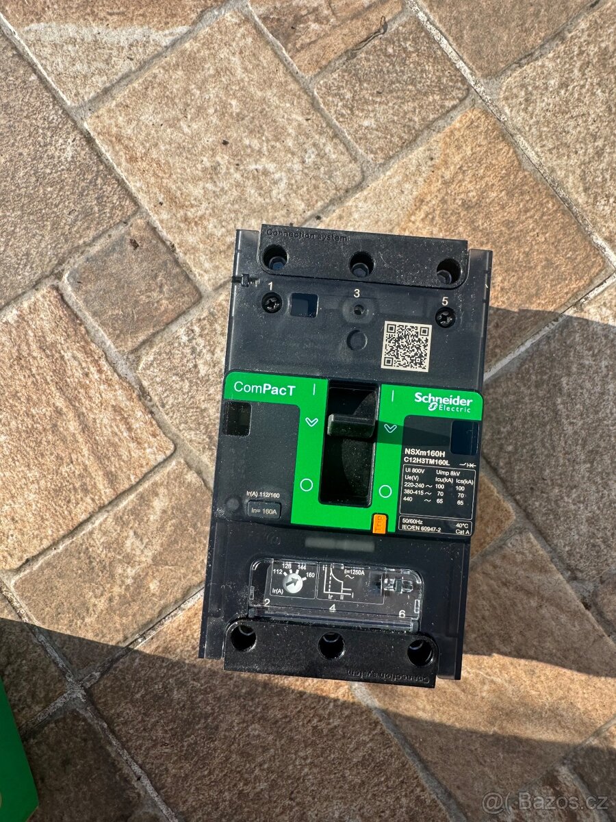 Jističe Schneider C12H3TM160L - 3