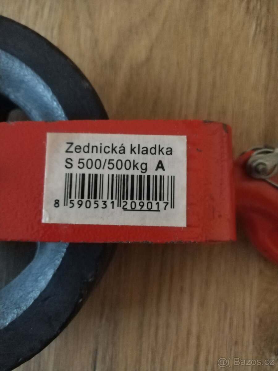 Zednická kladka -500kg - 3