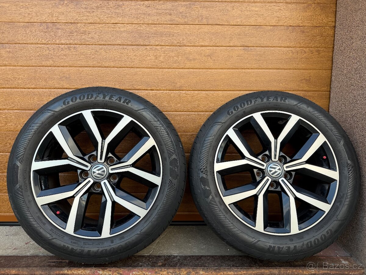 Letní sada kol VW alu disk 17 + pneu Goodyear - 3