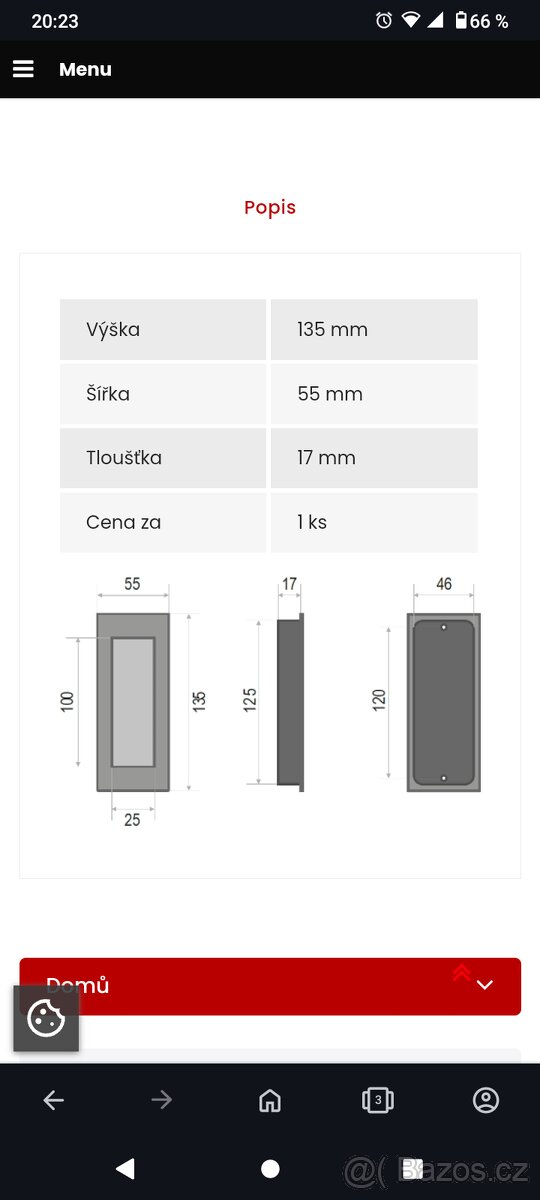 Kování pro posuvné dveře - 3