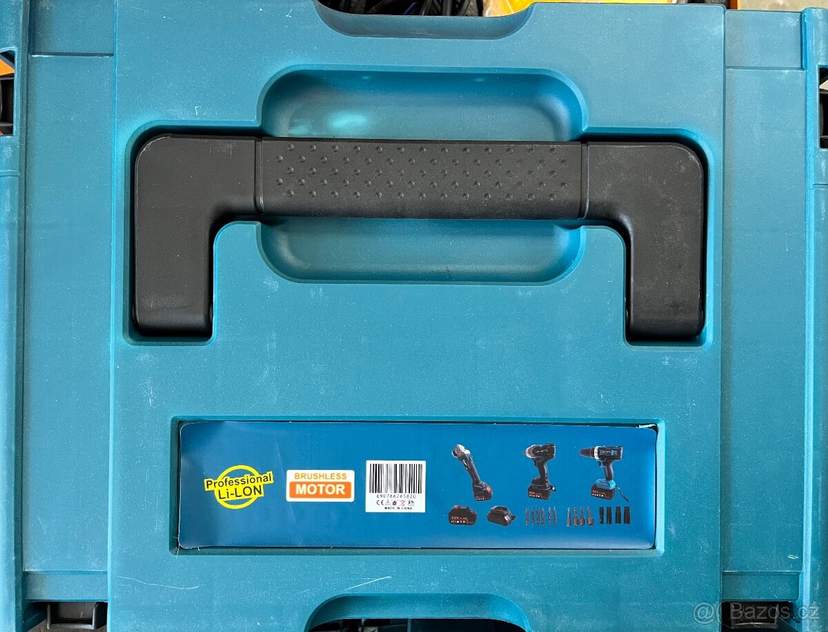 Nová sada aku nářadí flexa, utahovák, vrtací šroubovák - 3