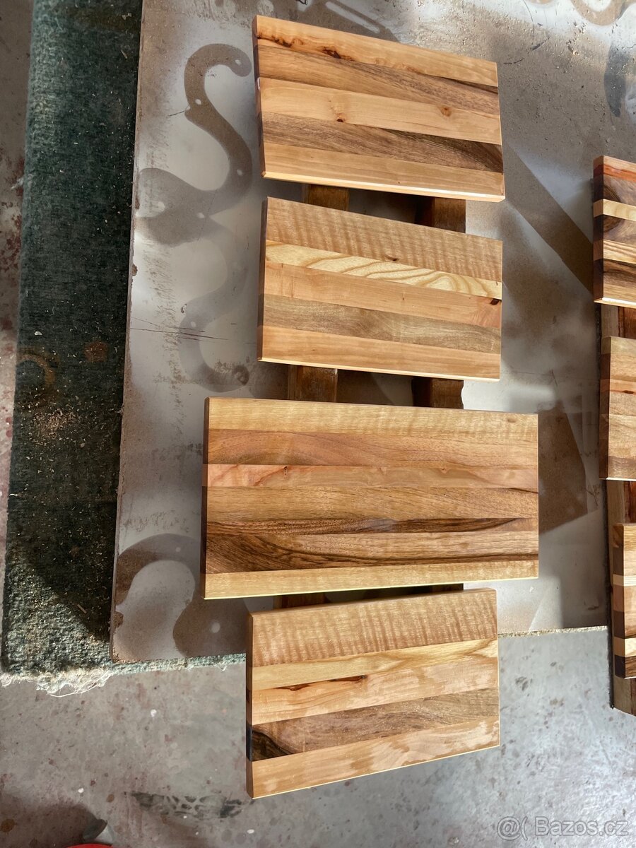 dřevěné krájecí servírovací prkénka - 3