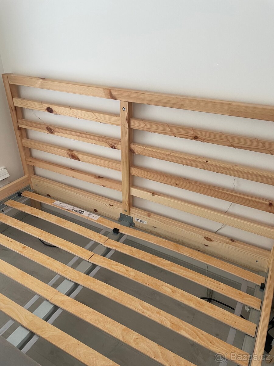 Postel Tarva 140x200 s roštem Luröy - 3