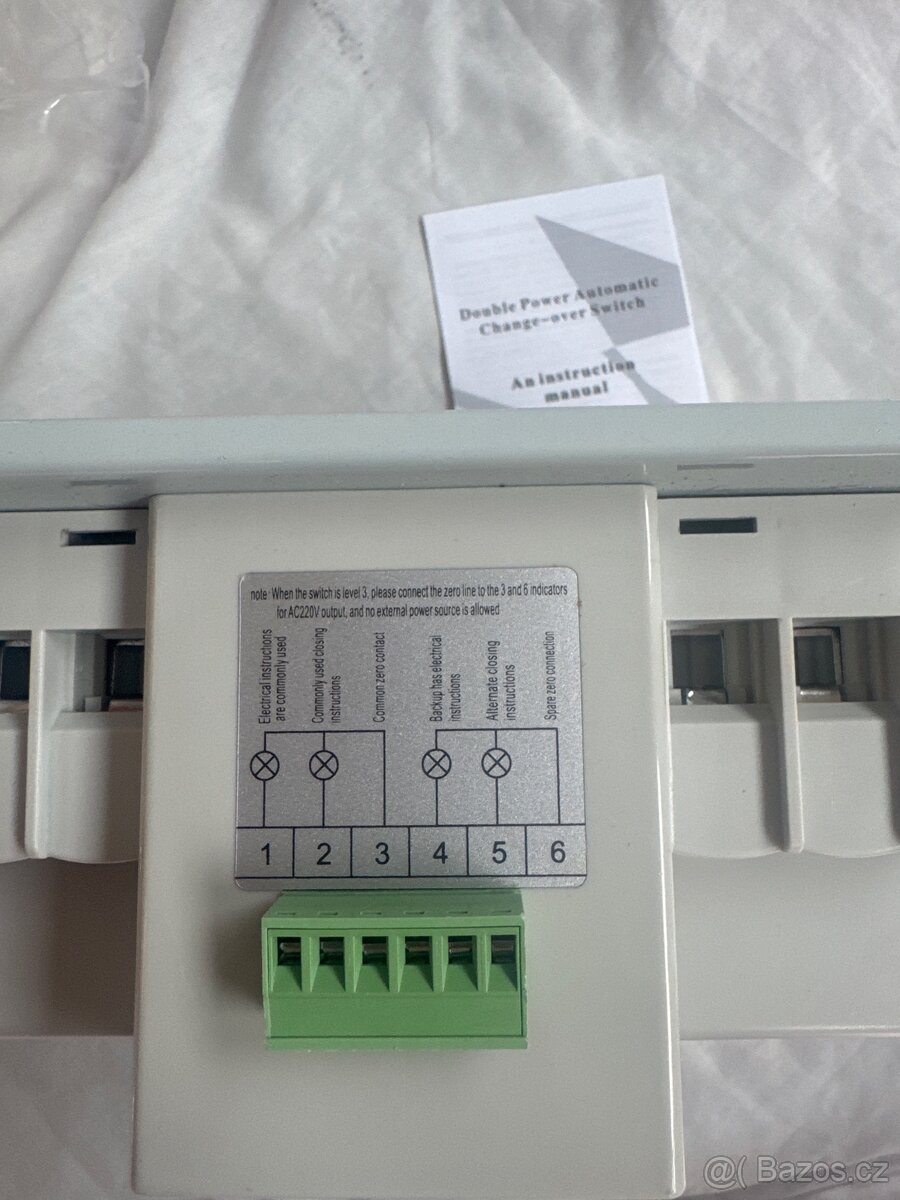 Ats automaticky přepínač 400v 63a - 3