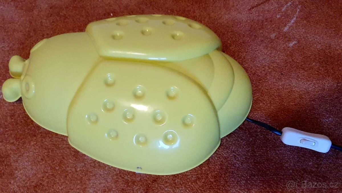 Dětská nástěnná lampička beruška IKEA - 3