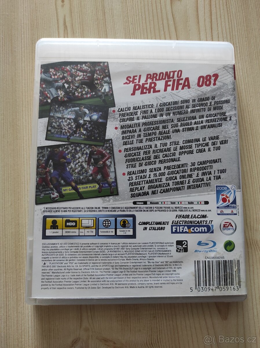 FIFA STREET, FIFA 08 a PES 2008 - 3