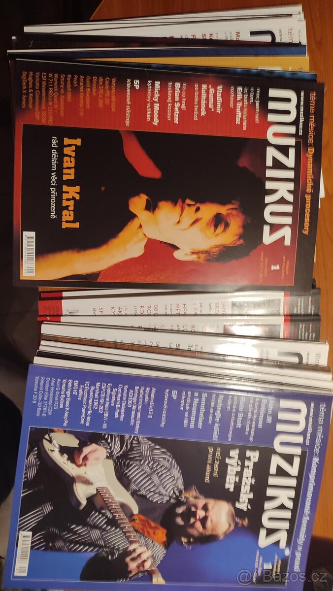 Prodám časopisy MUZIKUS - 3