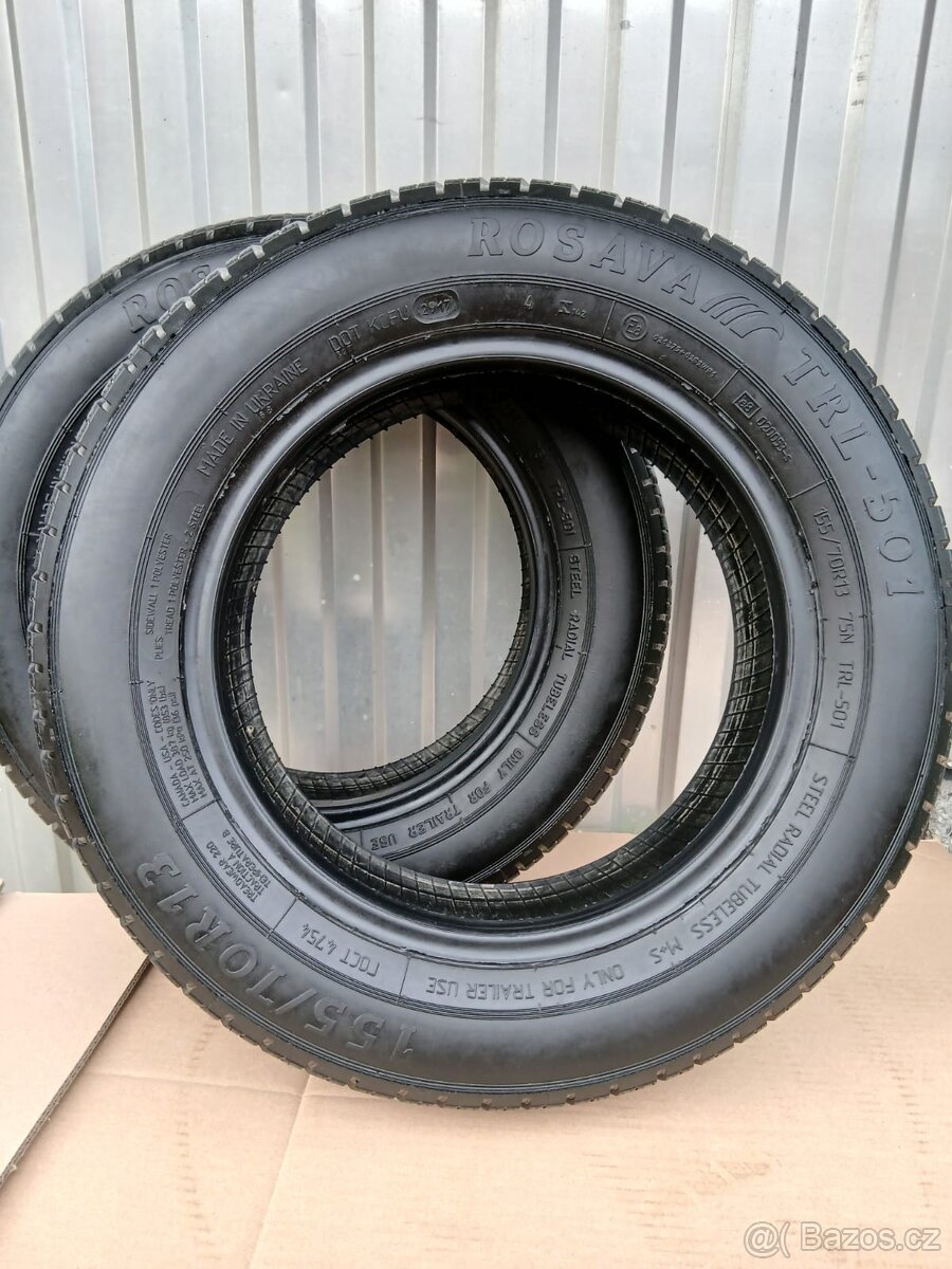 Pneu pro přívěs 155/70R13 75N - 3