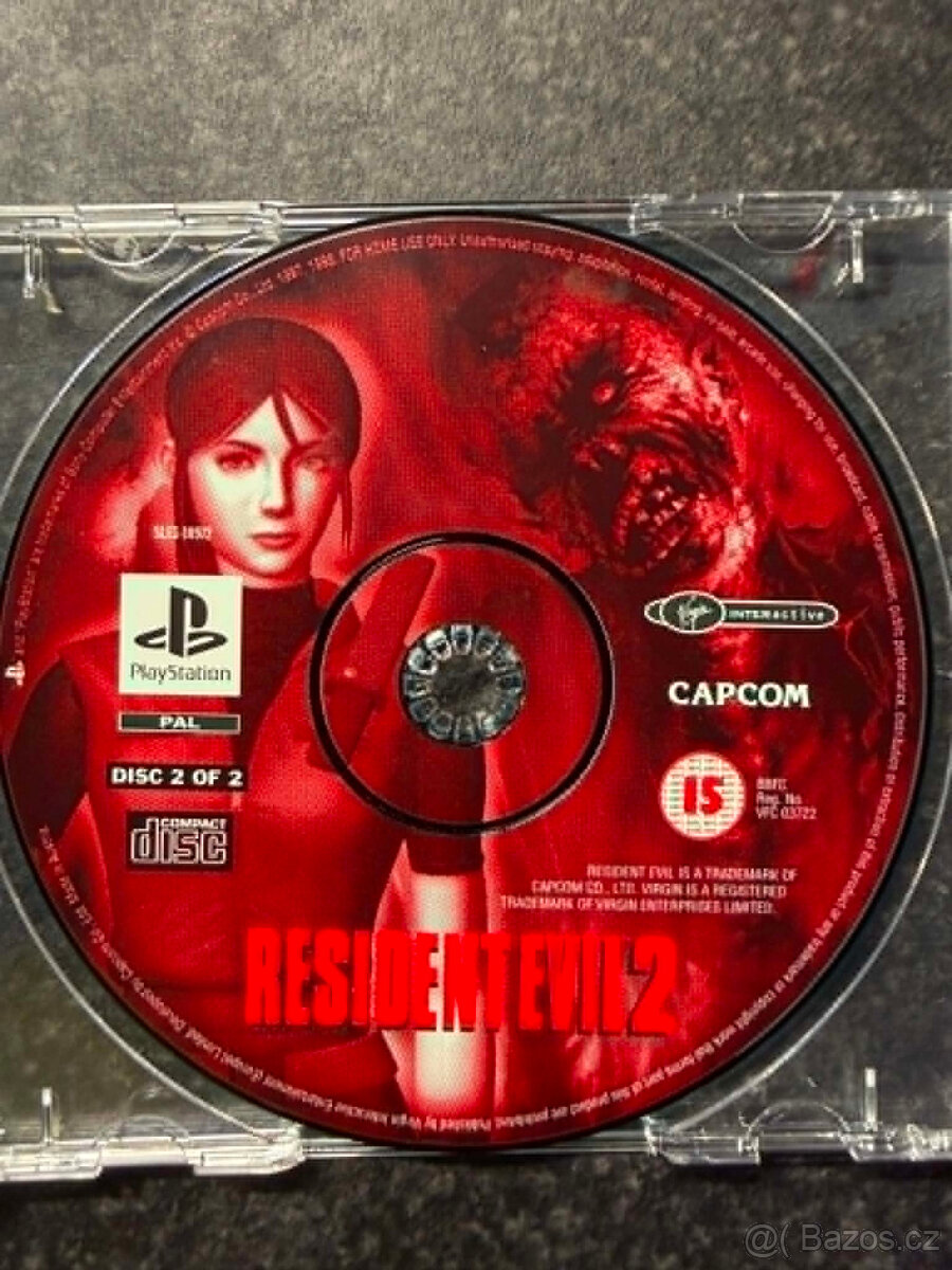 Resident evil 2 PSX, POUZE DISKY - 3
