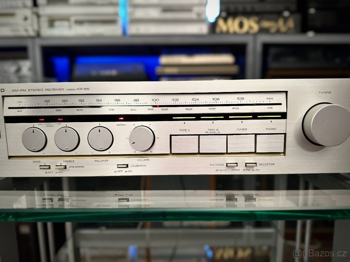 KENWOOD KR-55 (r.1981) po celkovém servisu - 3