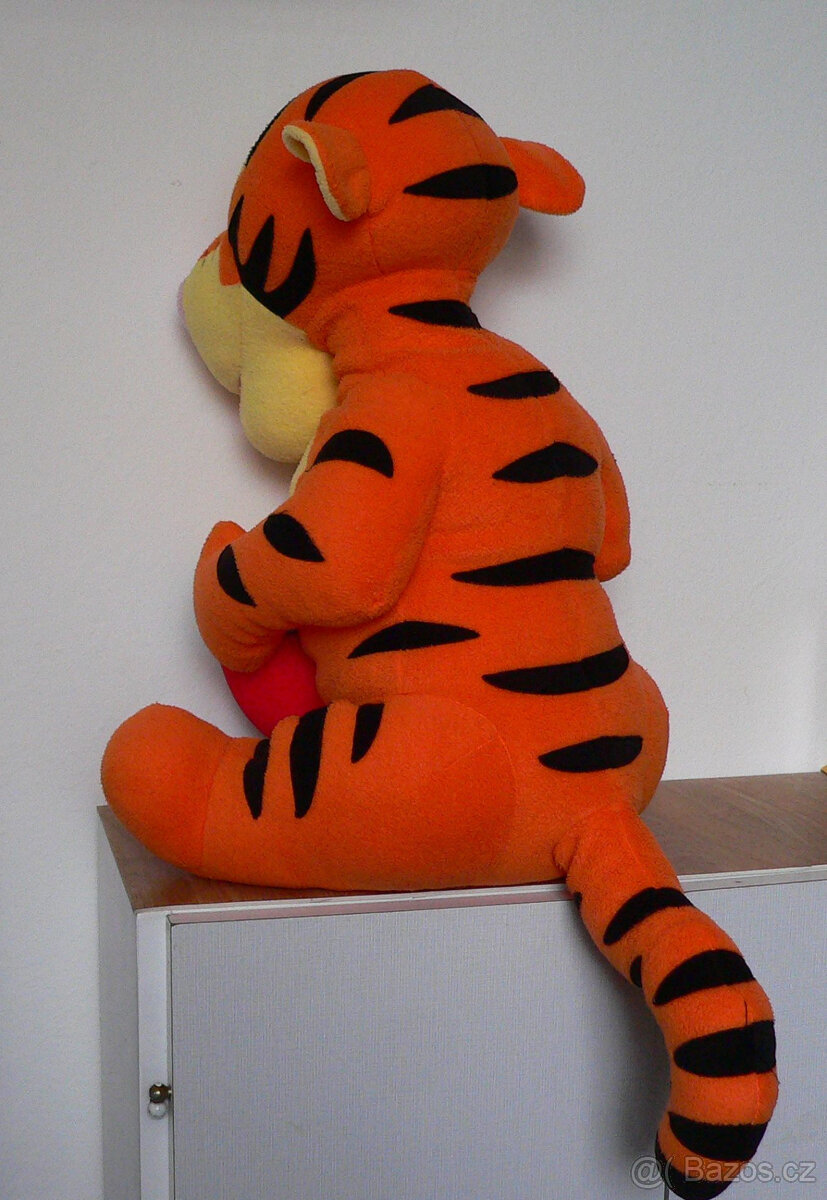 Velký plyšový tygr 52cm, kamarád medvídka Pú - 3