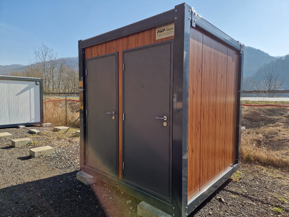 Sanitární kontejner o rozměru 2,4 x 2,4 m - 3