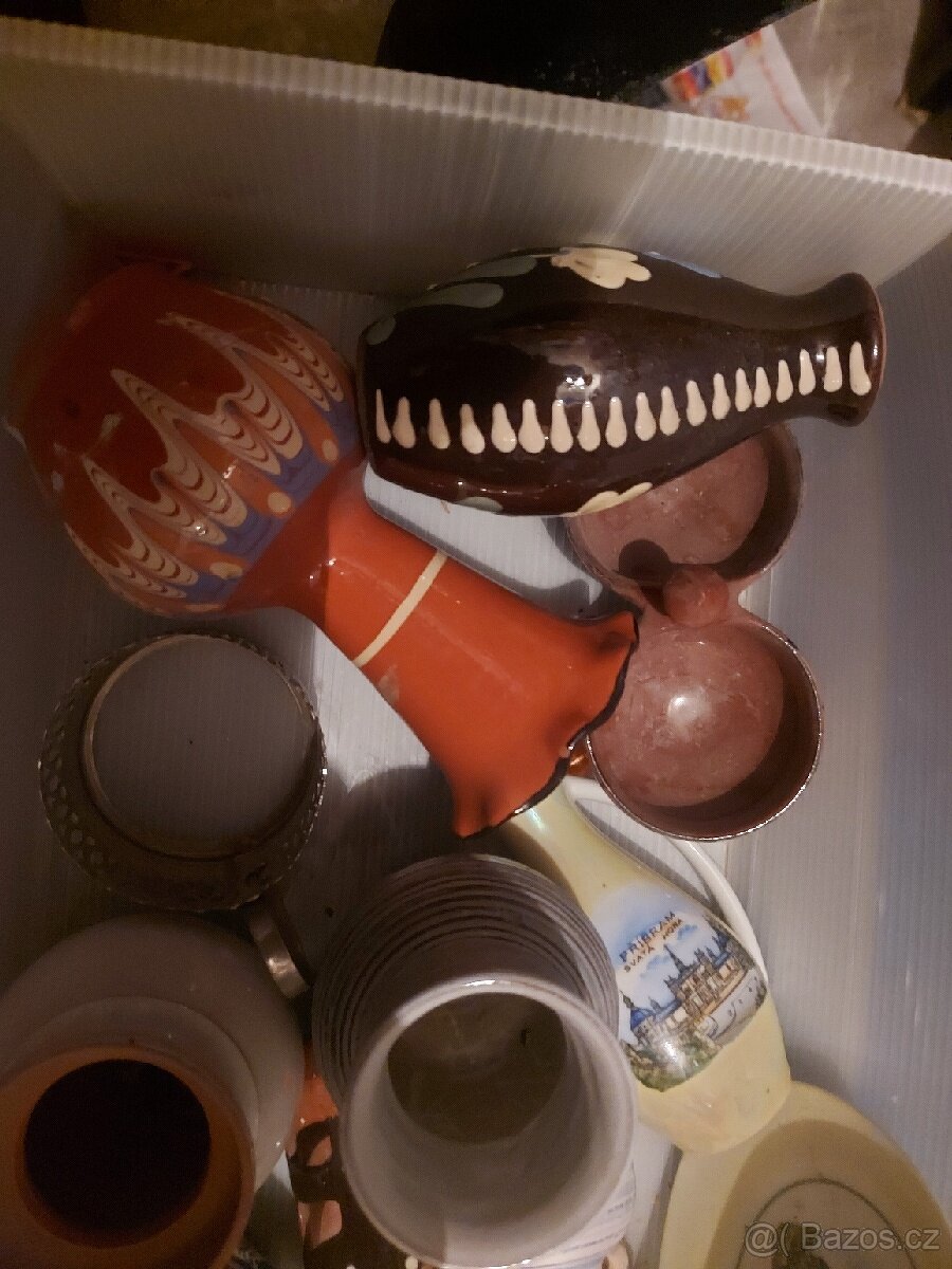 Porcelán, keramika směs mix - 3