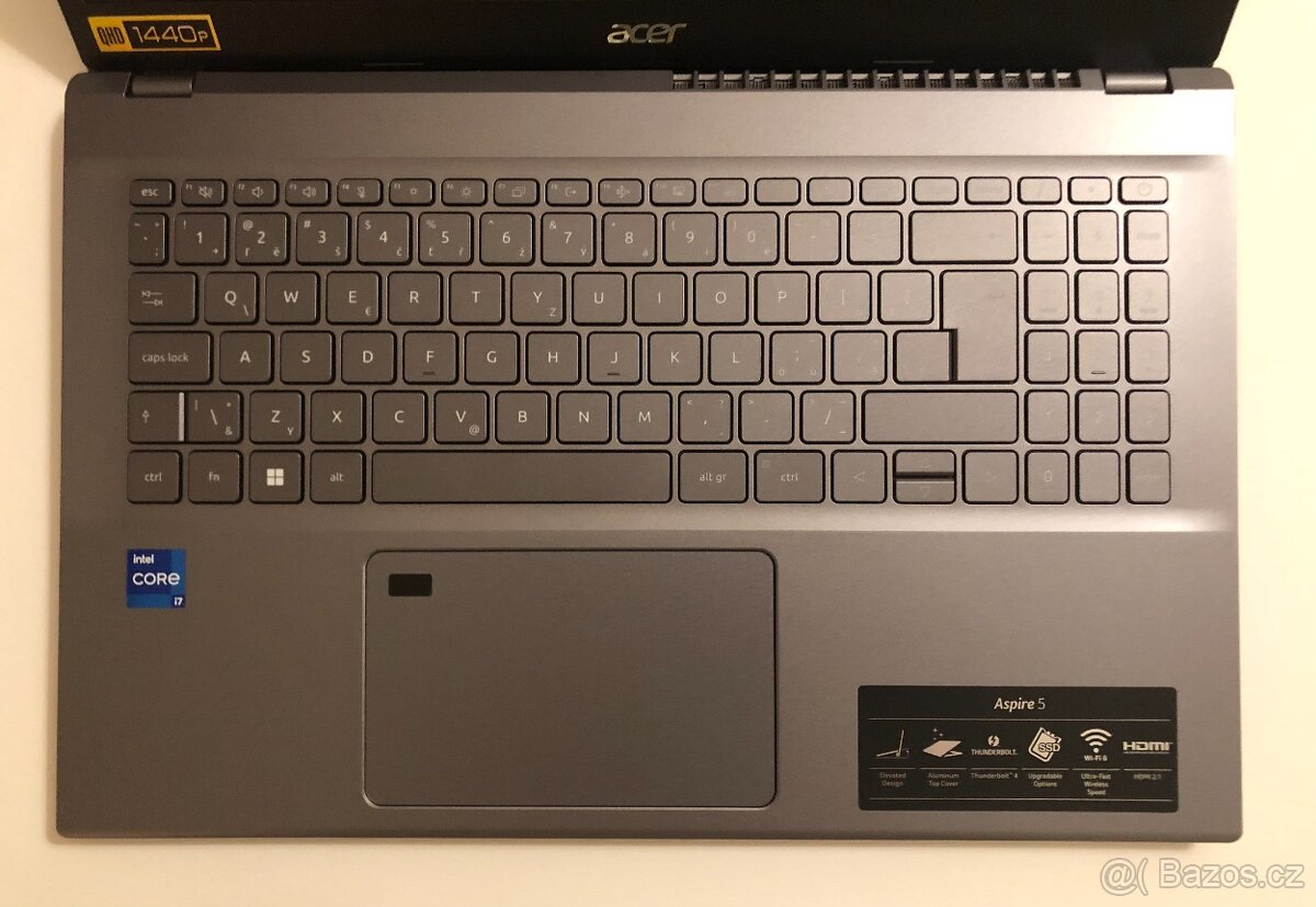 Acer Aspire 5 (A515-57-79S4) – i7 / 32GB / 1 TB SSD – záruka - 3