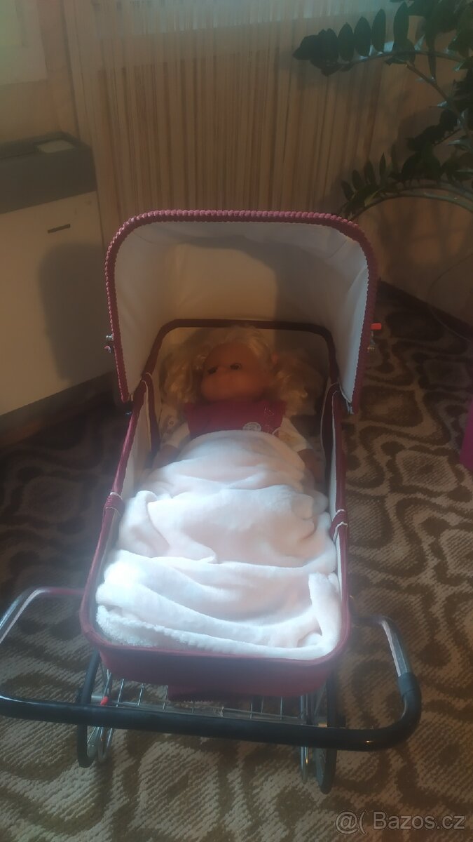 Retro kočárek na panenky - 3