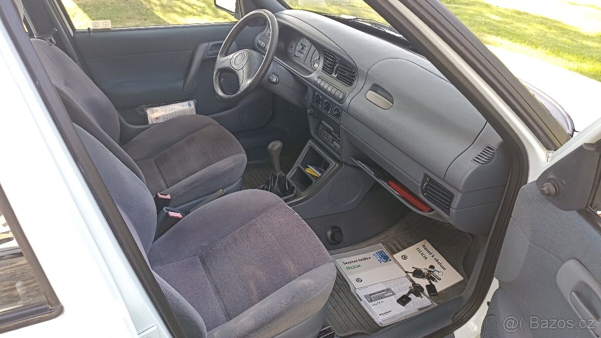 Škoda Felicia 1,6 55kw 1.majitel TOP stav - 3