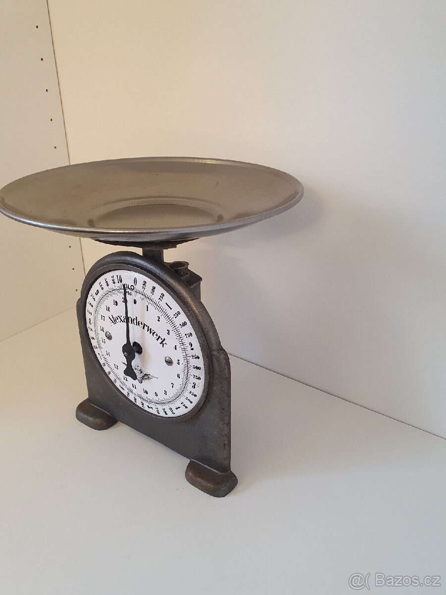 Stará kuchyňská váha - 3