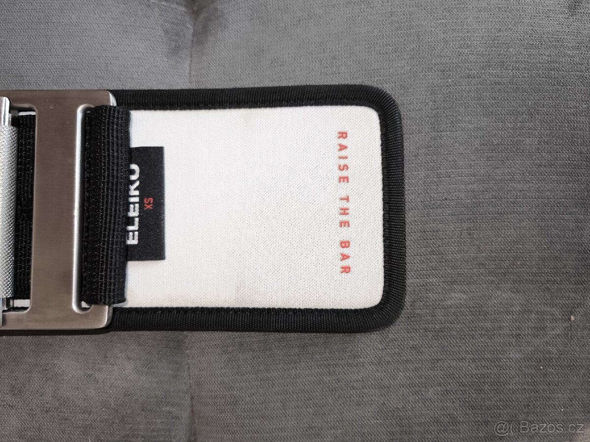 Eleiko EVA opasek s nerezovou přezkou - bílý - 3