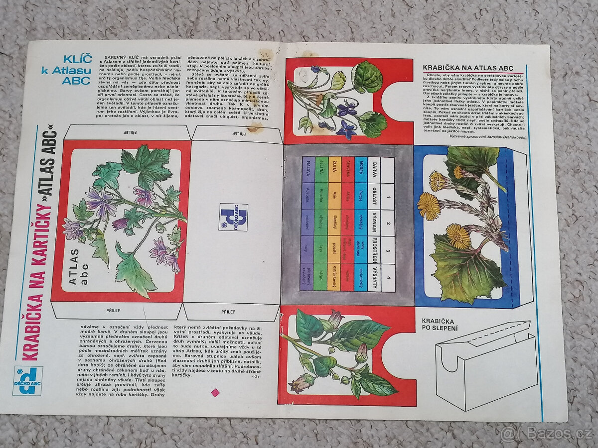 Kartičky Atlas ABC - 3