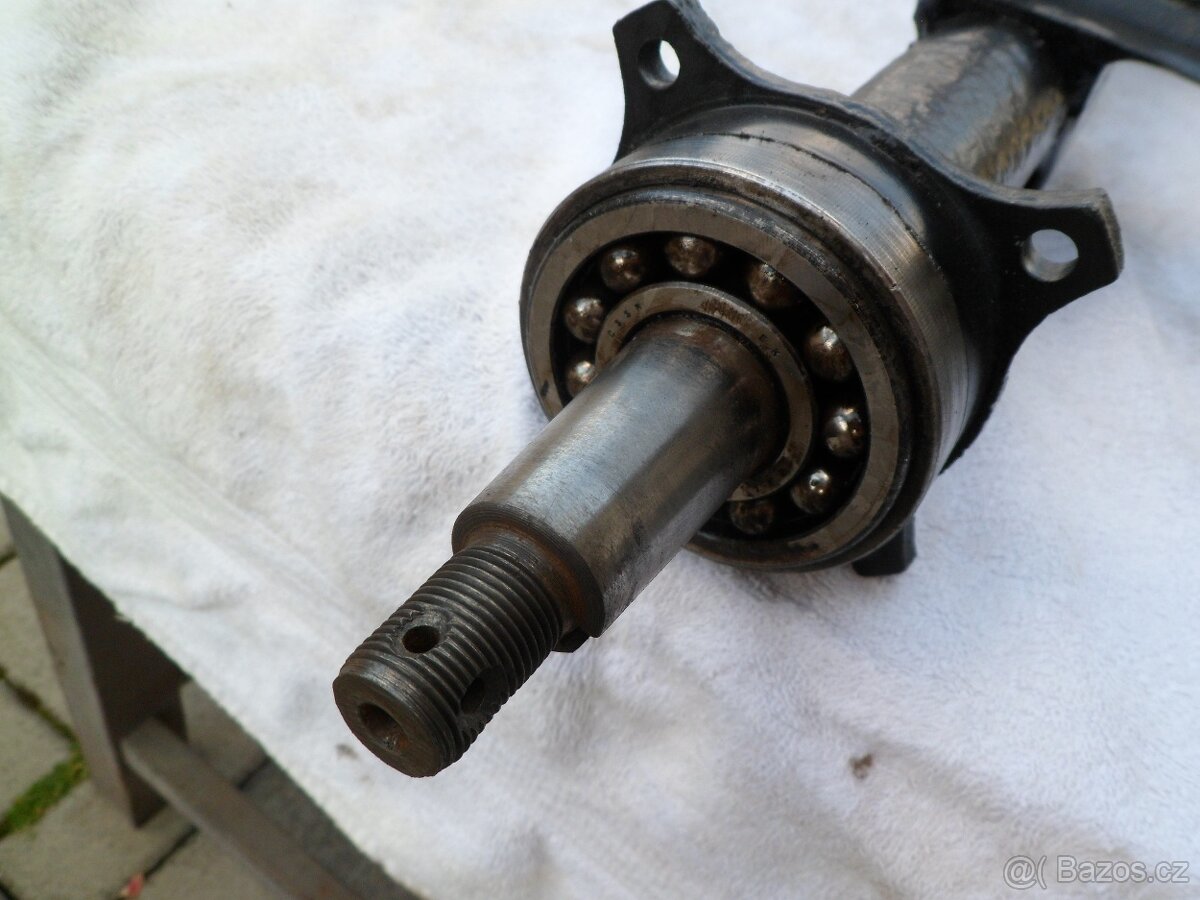 ZADNÍ POLONÁPRAVA S POLOOSOU ŠKODA 120, 125, RAPID - 3