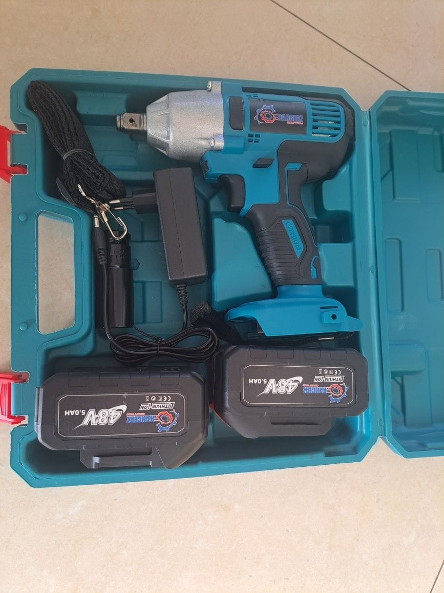 AKU rázový utahovák 550Nm 48V// 2x baterie - 3