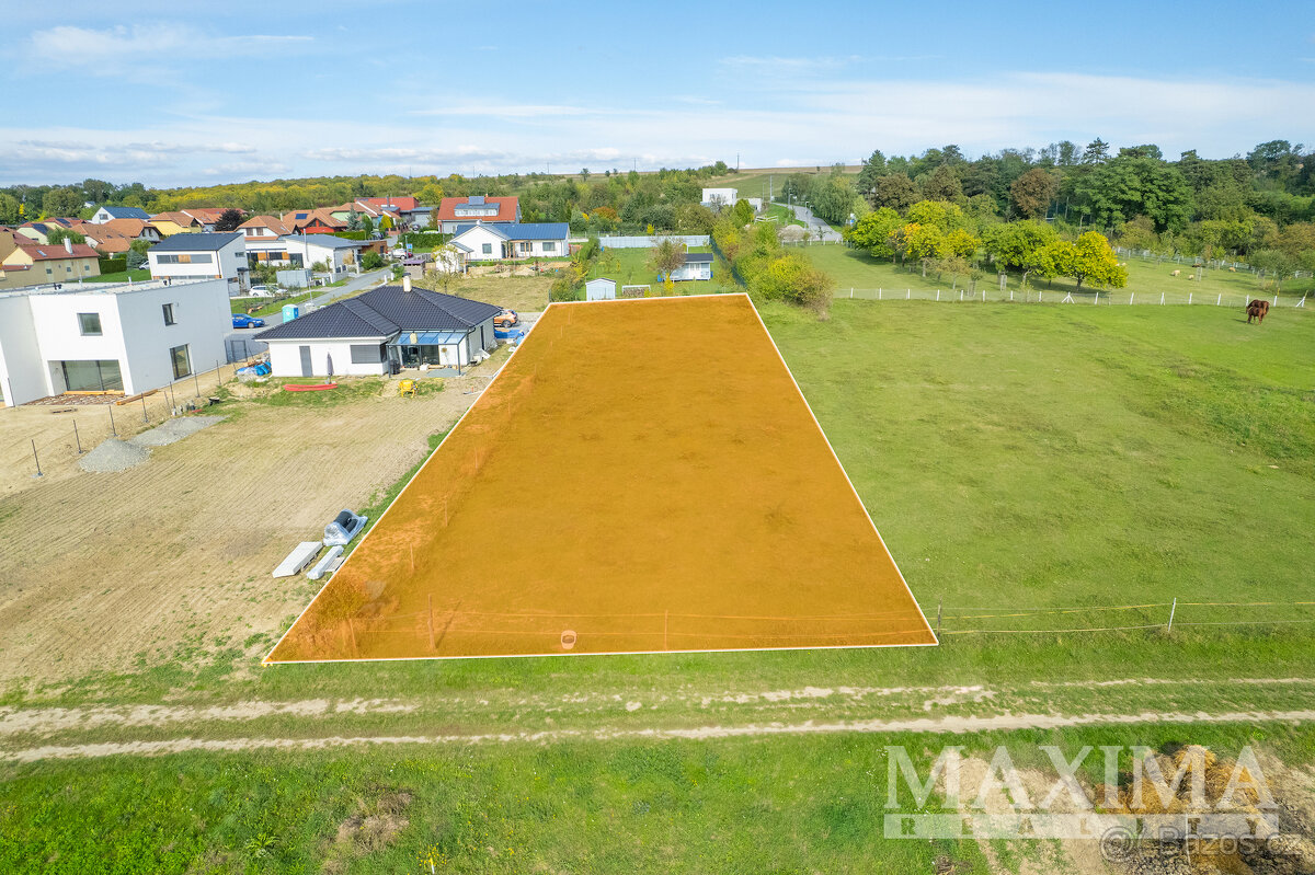 Pozemek o ploše 1465 m2 - Kobeřice u Brna, Kobeřice u Brna - 3