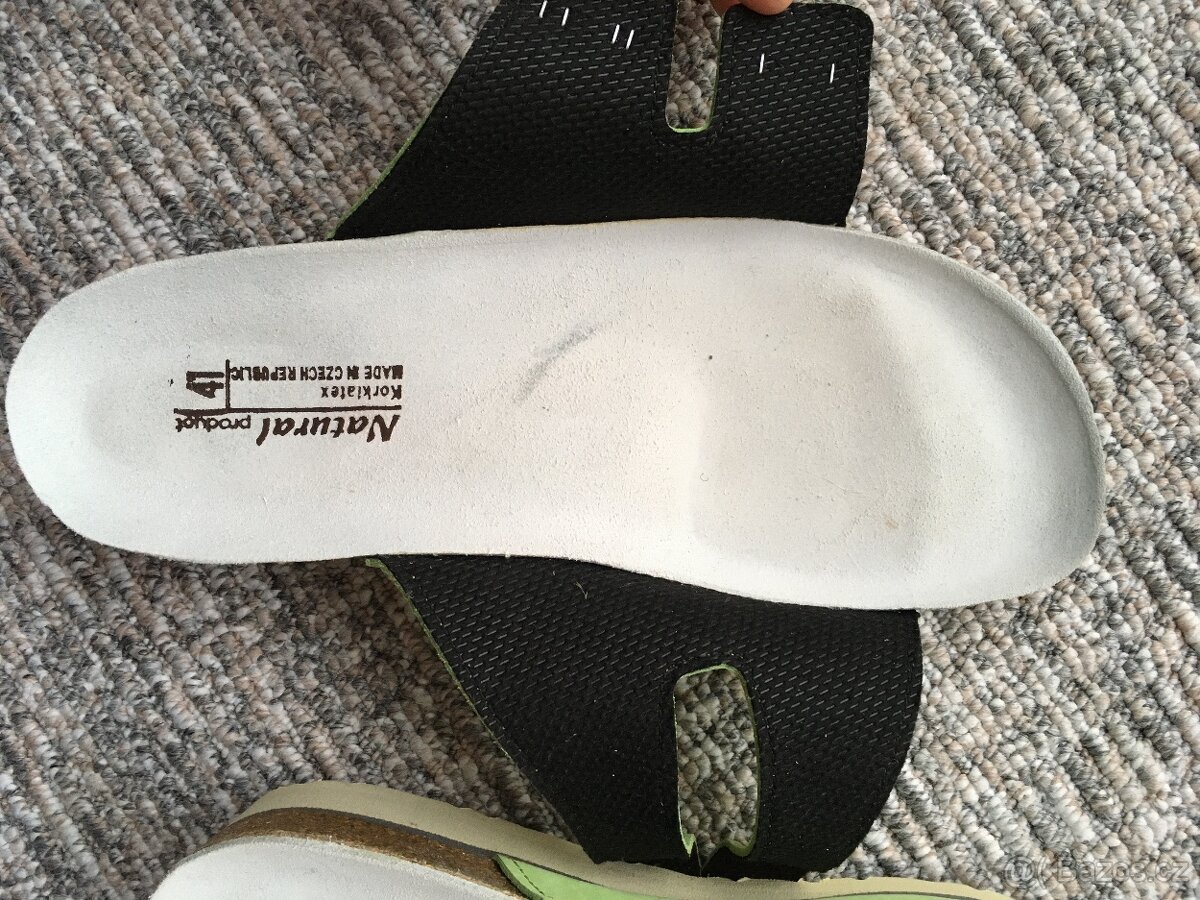 Pantofle z korklatexu, 41 - 3