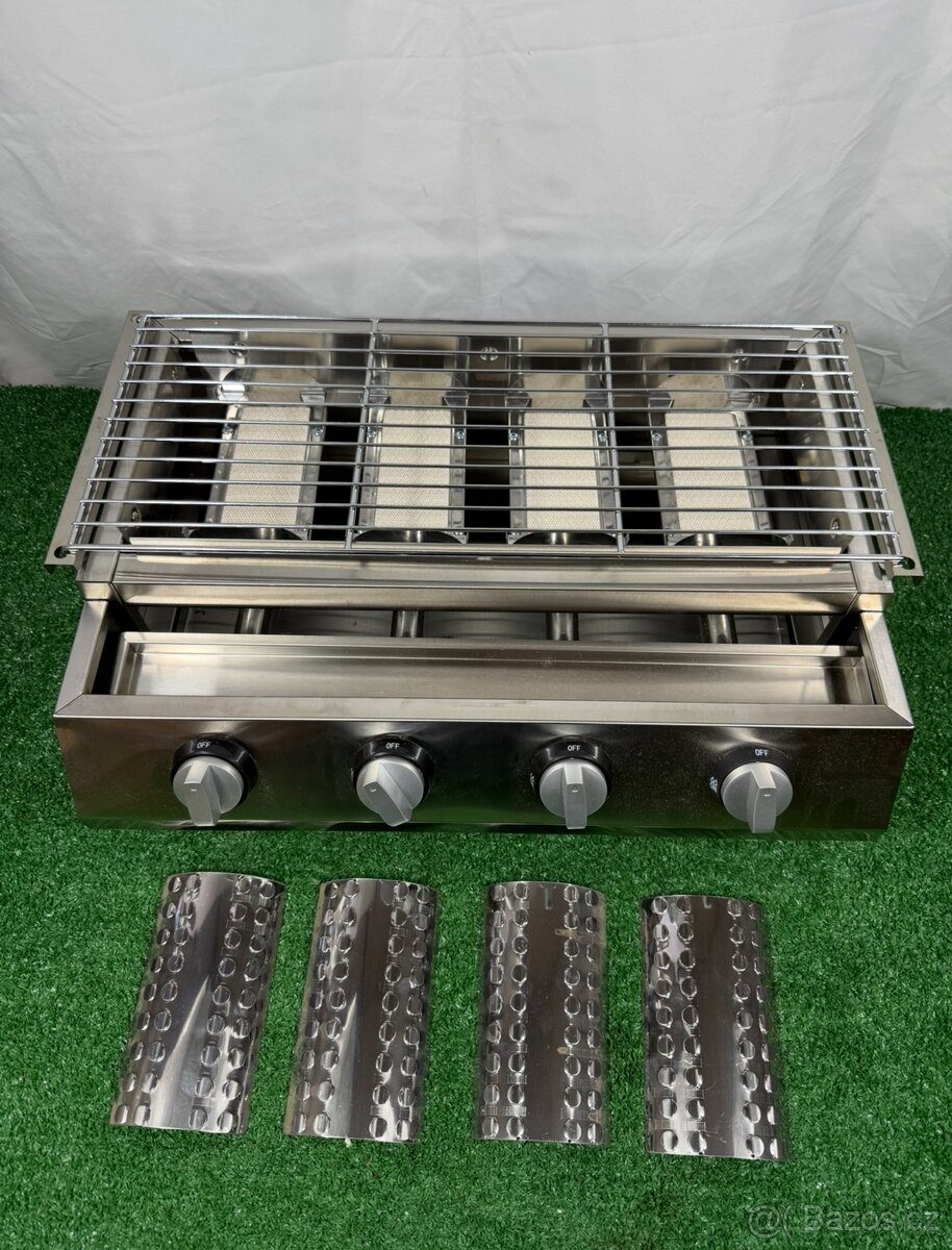 Plynový gril 4 horáky - 3