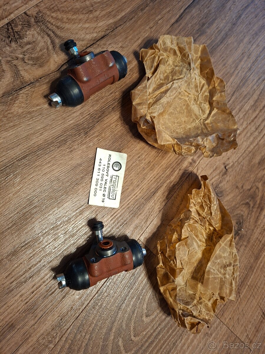 Brzdove valecky, prasátka Škoda 1000mb, 105, 120 - 3