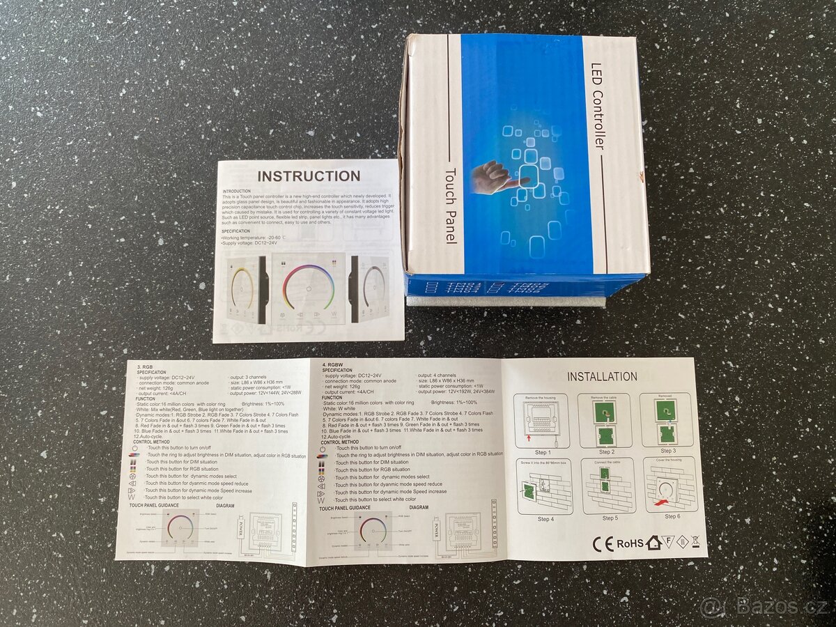 LED stmívač dotykový - 3