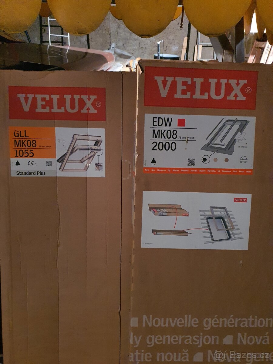 Dřevěné okno Velux - 3