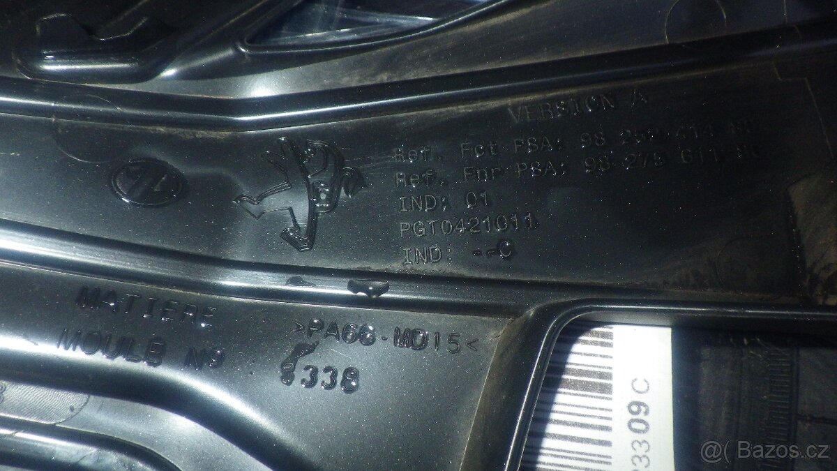 1ks originál poklice Peugeot 16" - 3