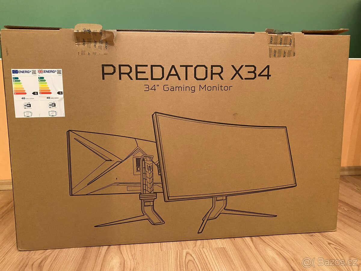 Monitor Predator acer x34 - 3
