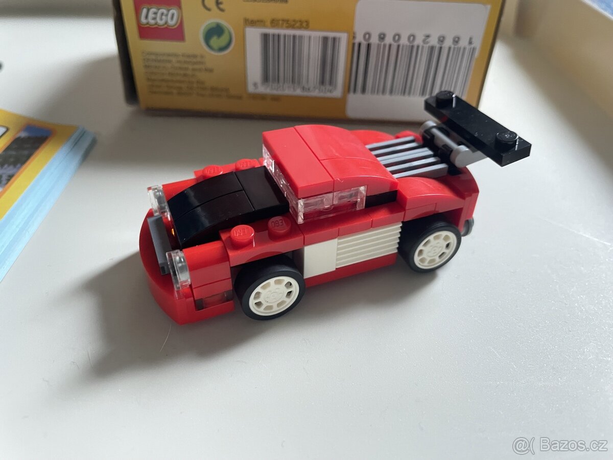 Lego auto - lze postavit 3 druhy aut - 3