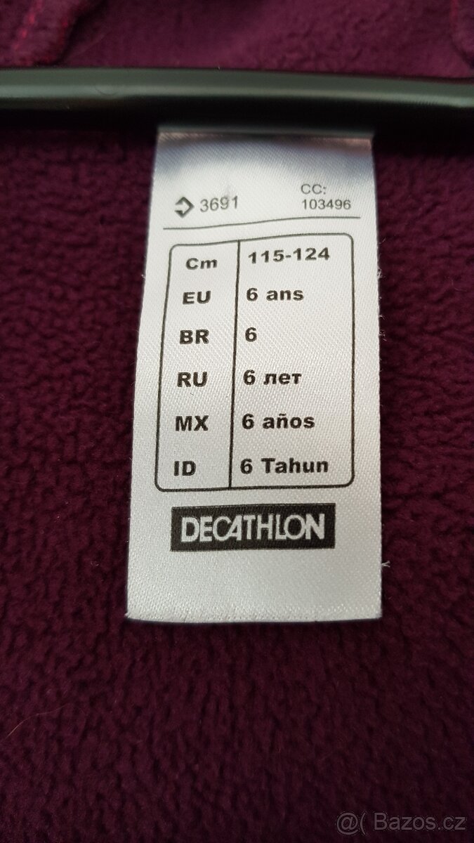 Softshellová bunda 116/122 Decathlon - 3