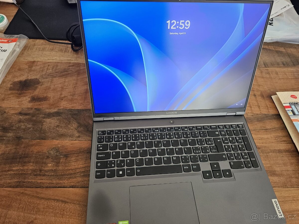 Lenovo Legion 5 Pro 16ACH6H Storm Grey/Black celokovový - 3